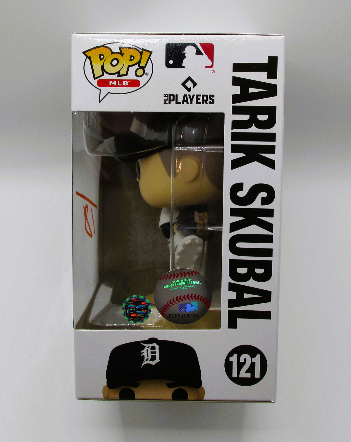Tarik Skubal Signed Funko In Case With COA (PC488137) (Tigers)