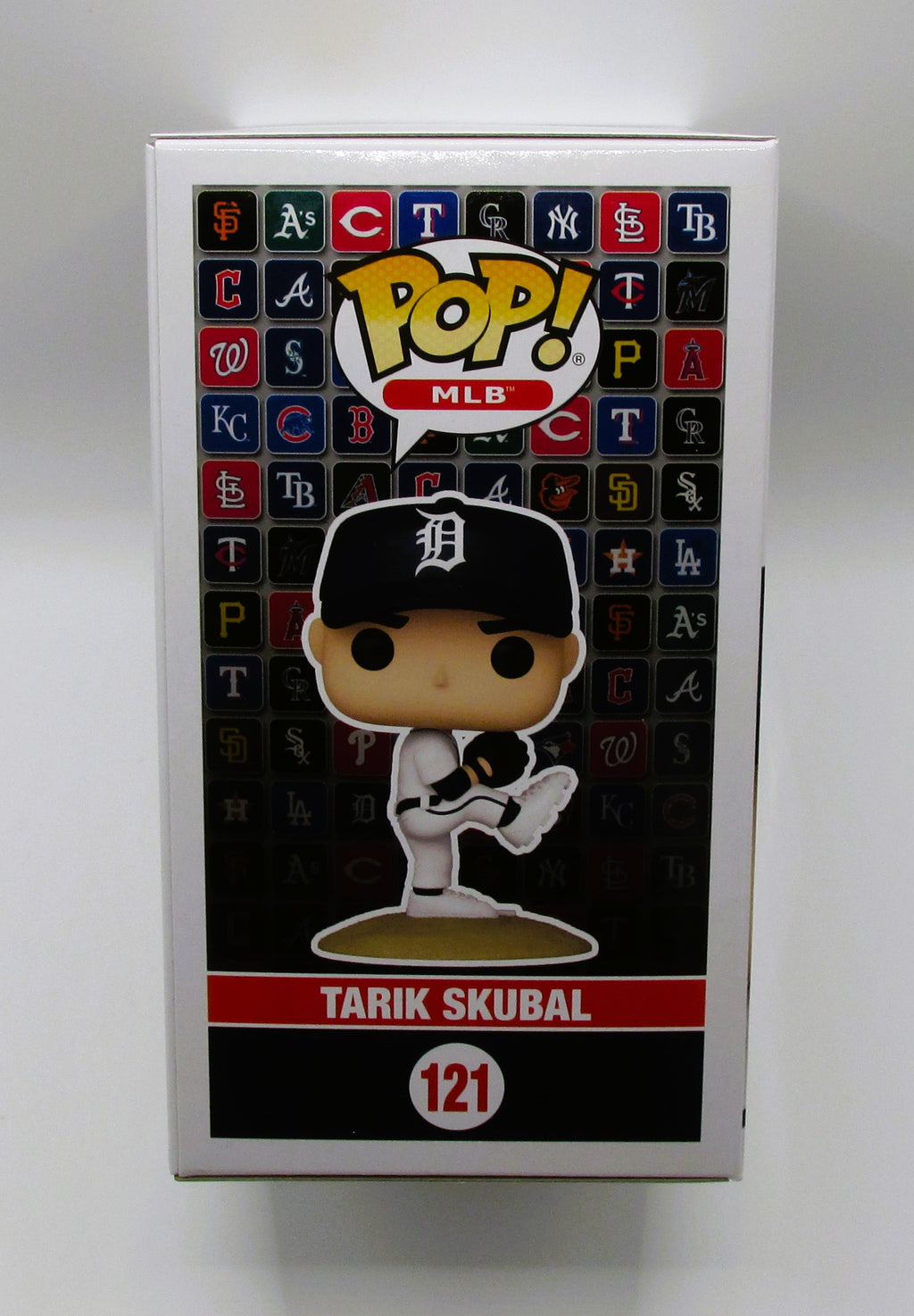 Tarik Skubal Signed Funko In Case With COA (PC488137) (Tigers)