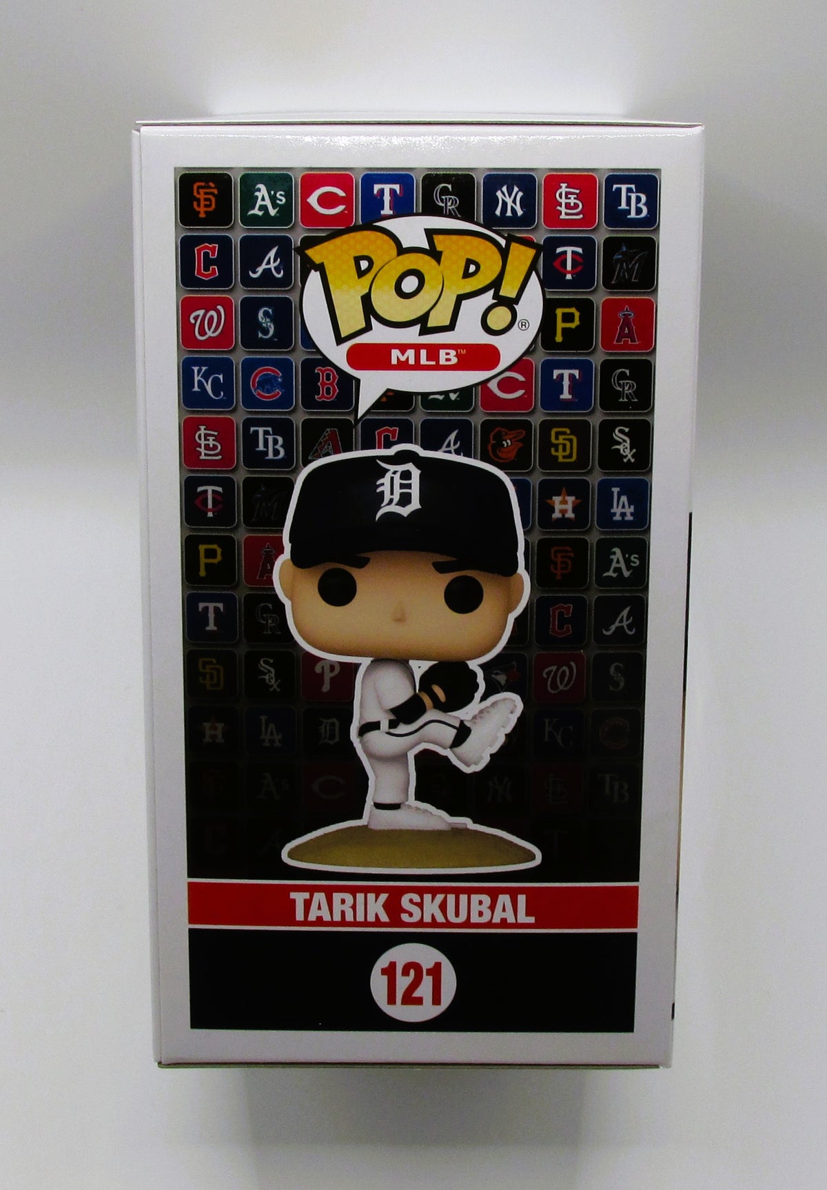 Tarik Skubal Signed Funko In Case With COA (PC488137) (Tigers)