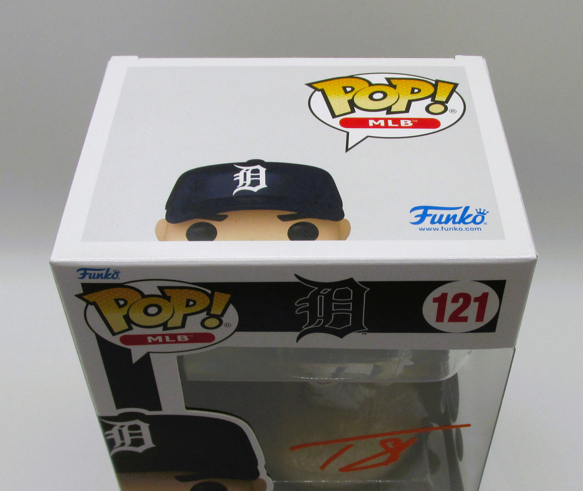 Tarik Skubal Signed Funko In Case With COA (PC488137) (Tigers)