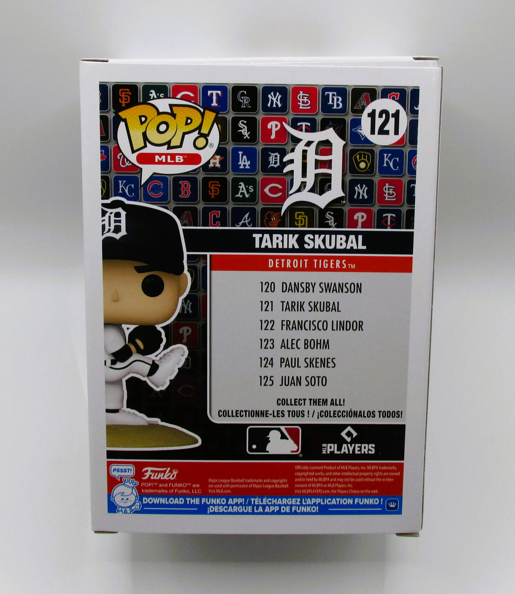 Tarik Skubal Signed Funko In Case With COA (PC488141) (Tigers)