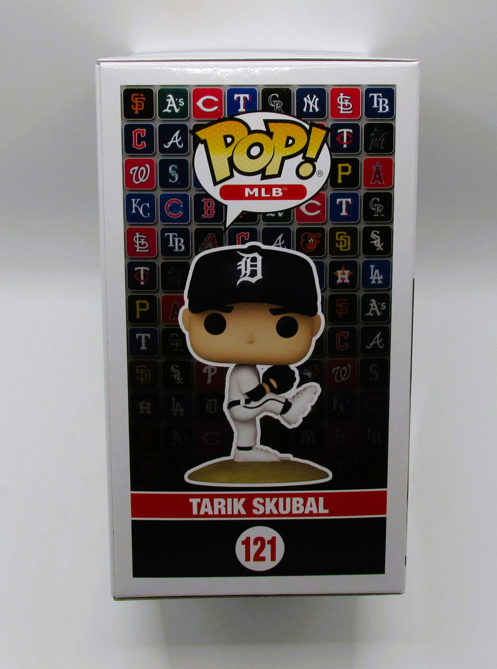Tarik Skubal Signed Funko In Case With COA (PC488141) (Tigers)