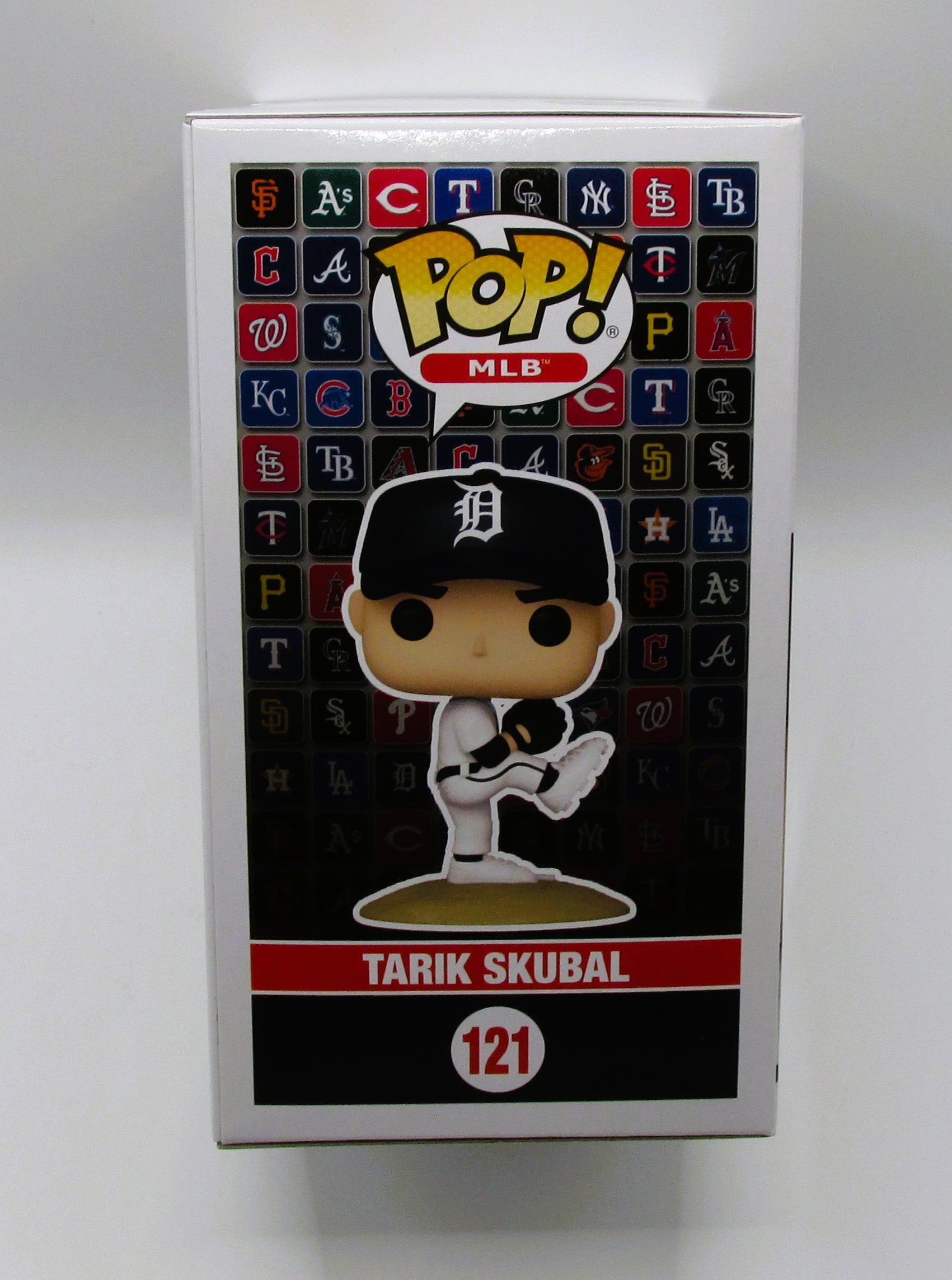 Tarik Skubal Signed Funko In Case With COA (PC488141) (Tigers)