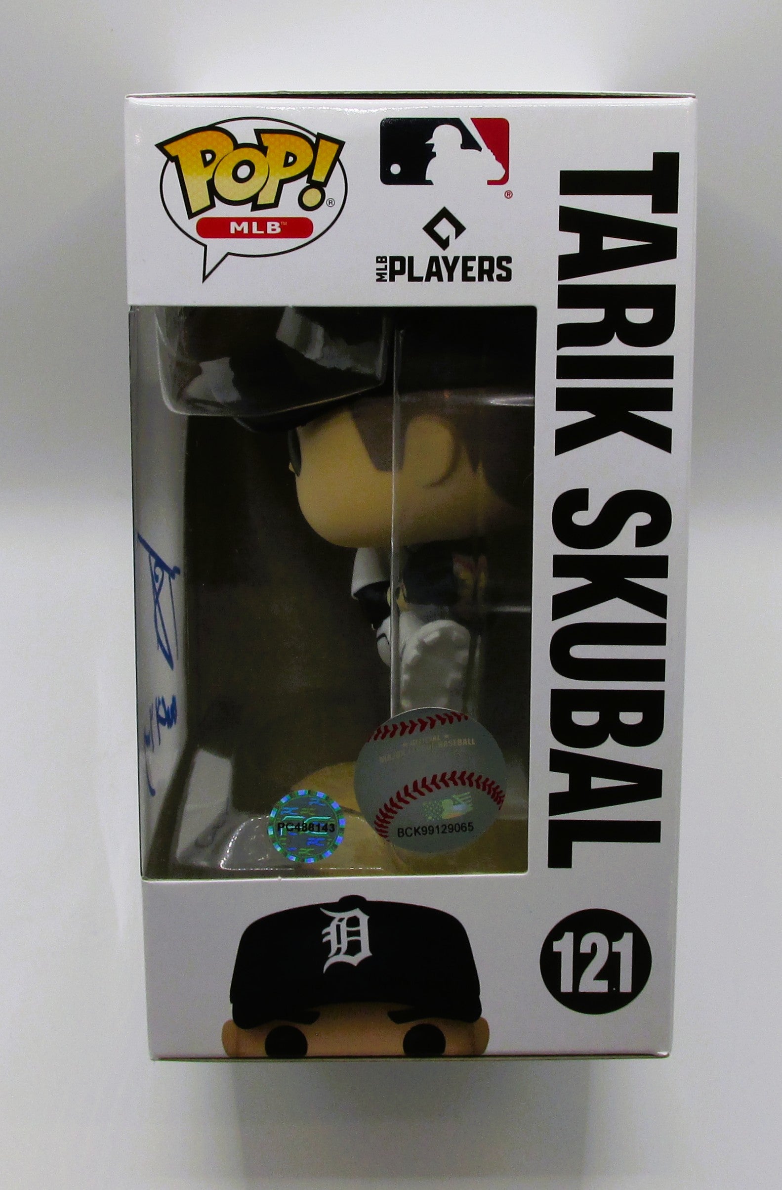 Tarik Skubal Signed Funko In Case With COA (PC488143) (Tigers)