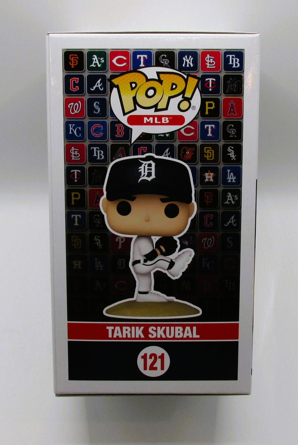 Tarik Skubal Signed Funko In Case With COA (PC488143) (Tigers)