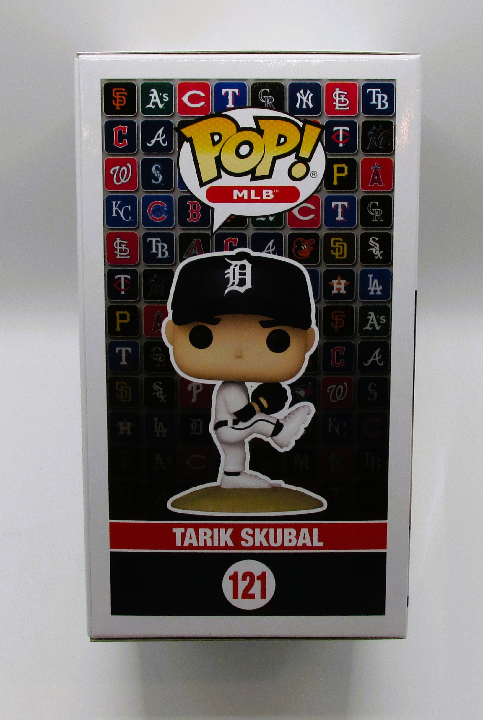 Tarik Skubal Signed Funko In Case With COA (PC488143) (Tigers)