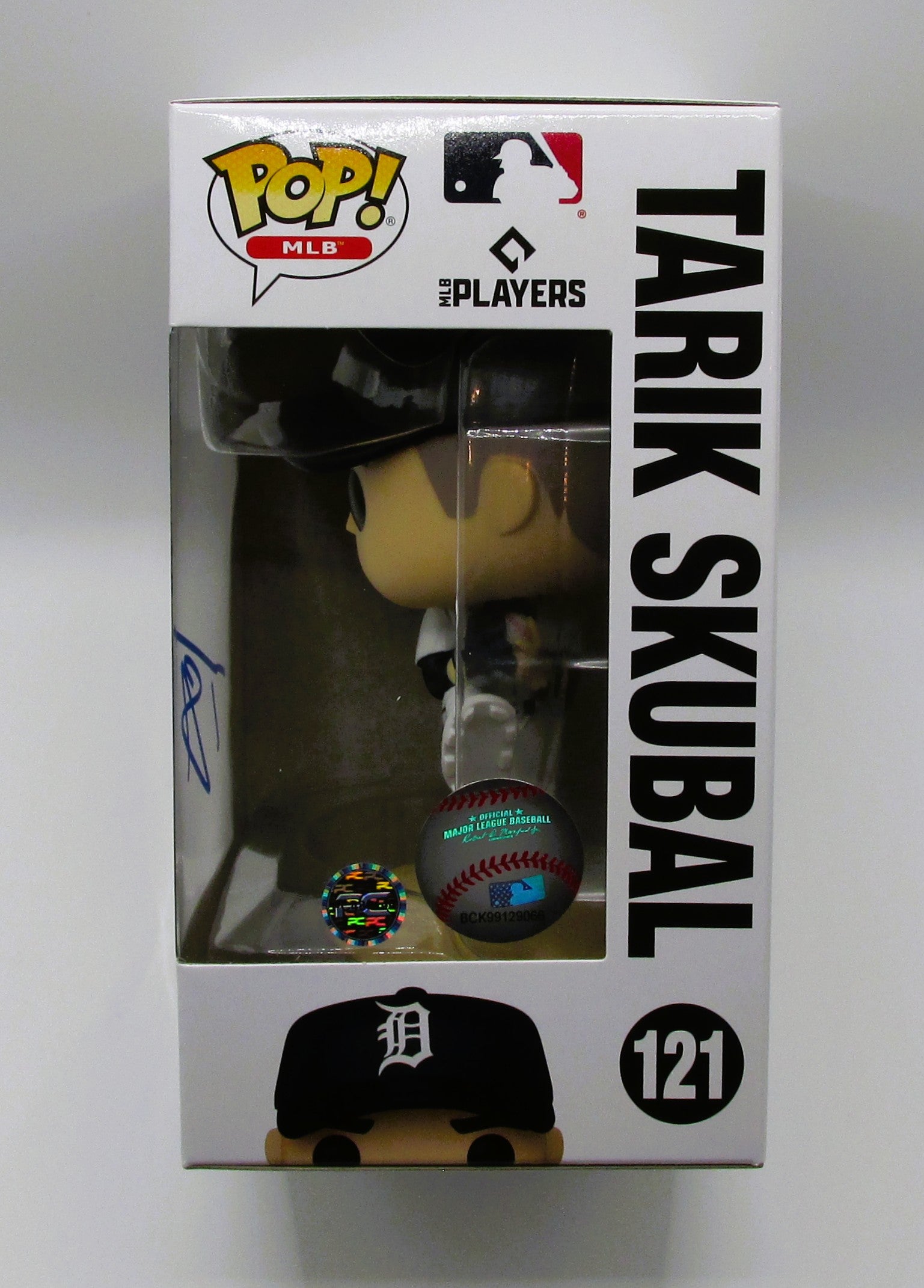 Tarik Skubal Signed Funko In Case With COA (PC488144) (Tigers)