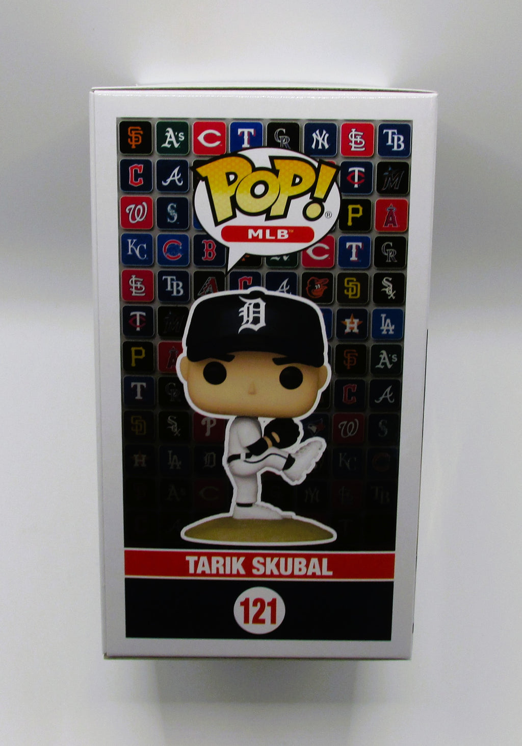 Tarik Skubal Signed Funko In Case With COA (PC488144) (Tigers)