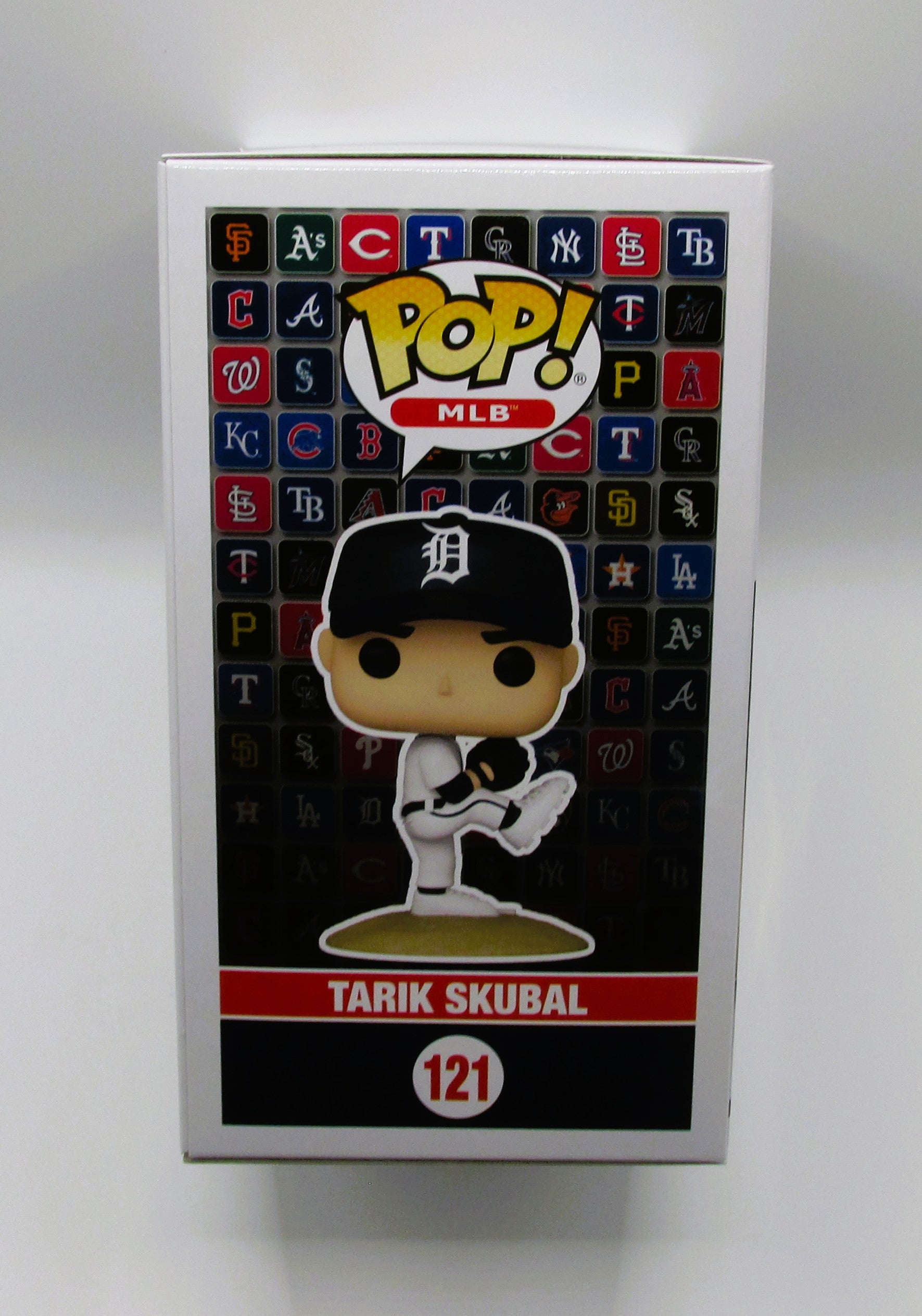 Tarik Skubal Signed Funko In Case With COA (PC488144) (Tigers)