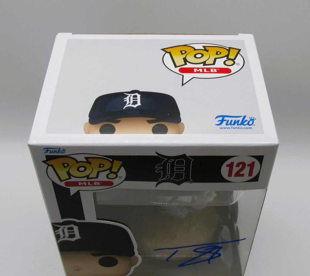 Tarik Skubal Signed Funko In Case With COA (PC488144) (Tigers)