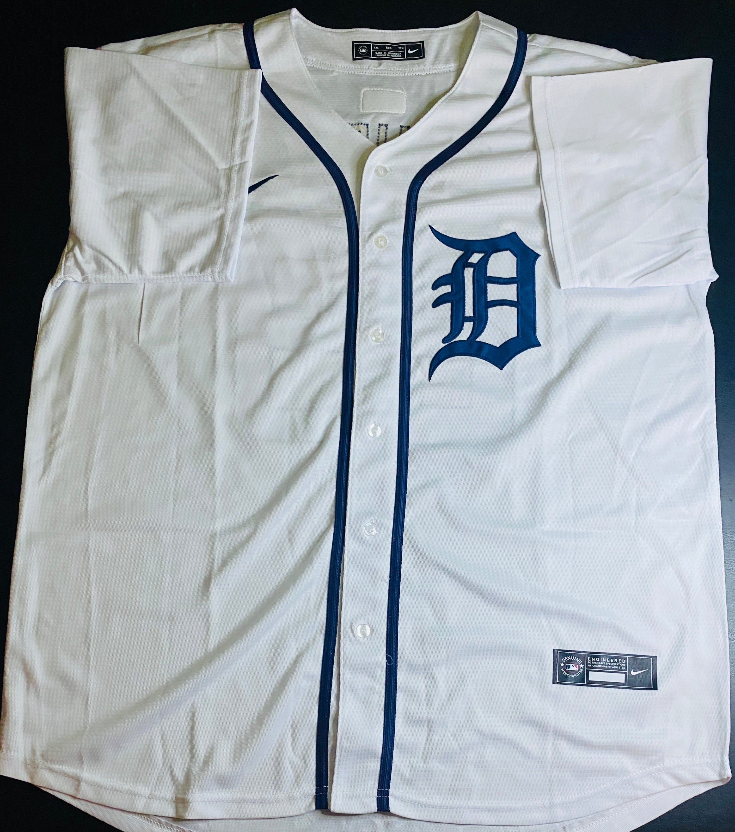 Tarik Skubal Signed Jersey With COA (202594) (Tigers)