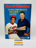 Ted Williams Signed Sports Illustrated Magazine With COA (PC487360) (Red Sox)