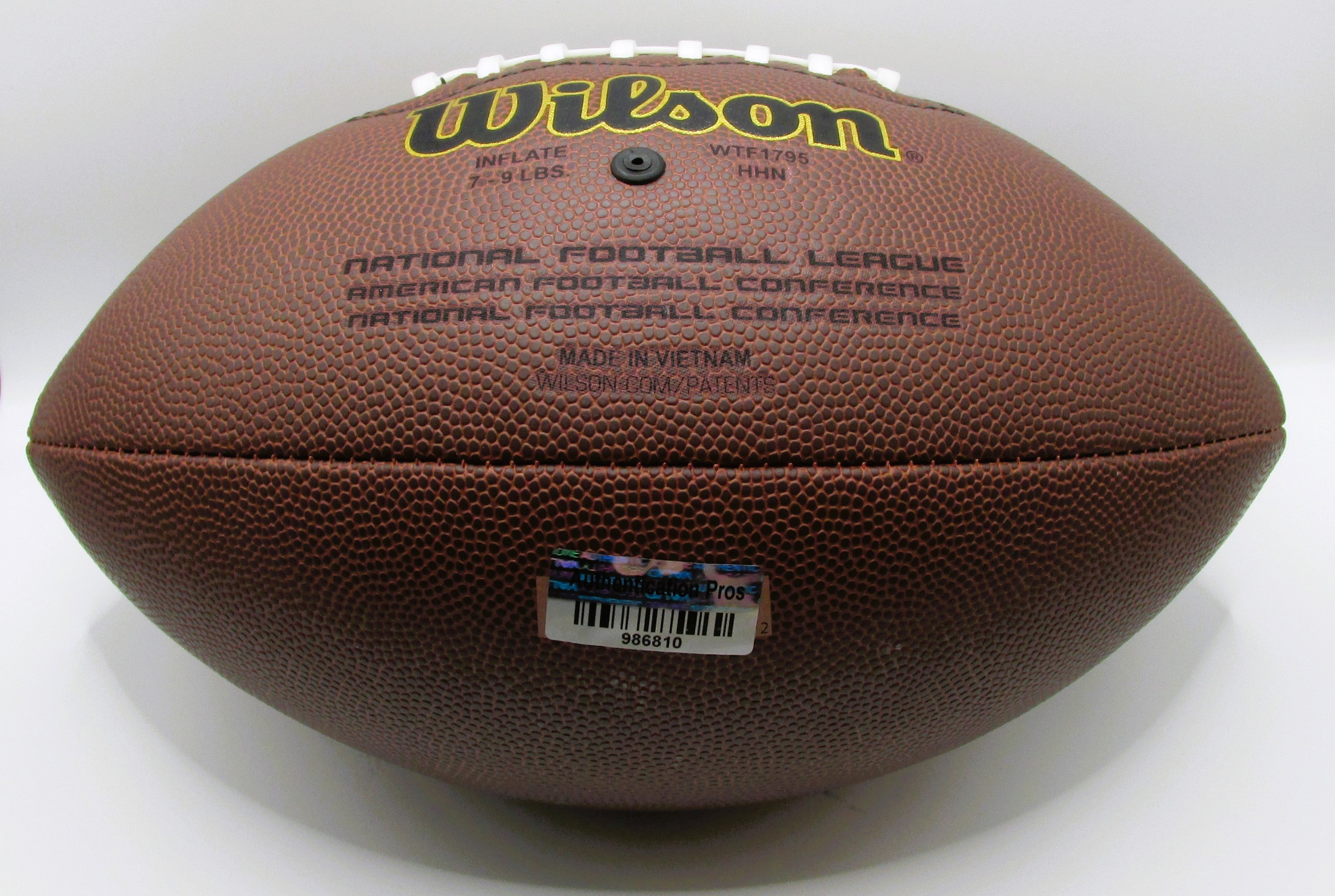 Terry Bradshaw Signed Football With COA (986810) (Steelers)