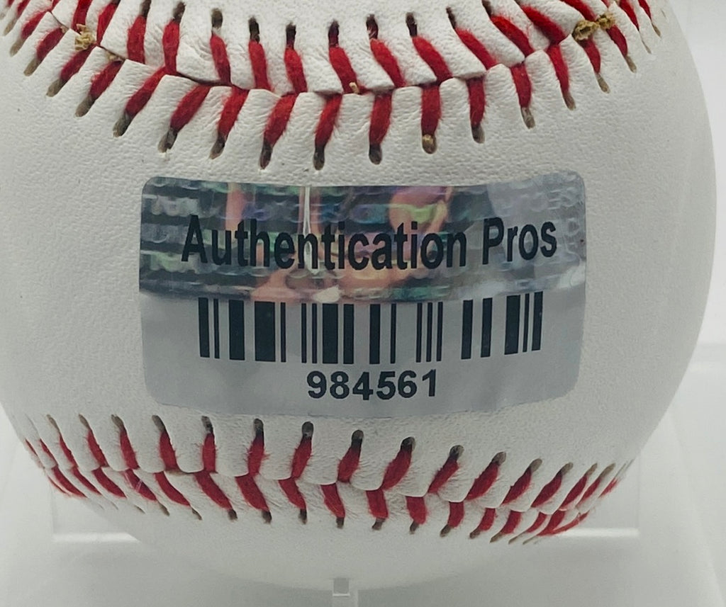 Tiger Woods Signed Baseball In Case With COA (984561)