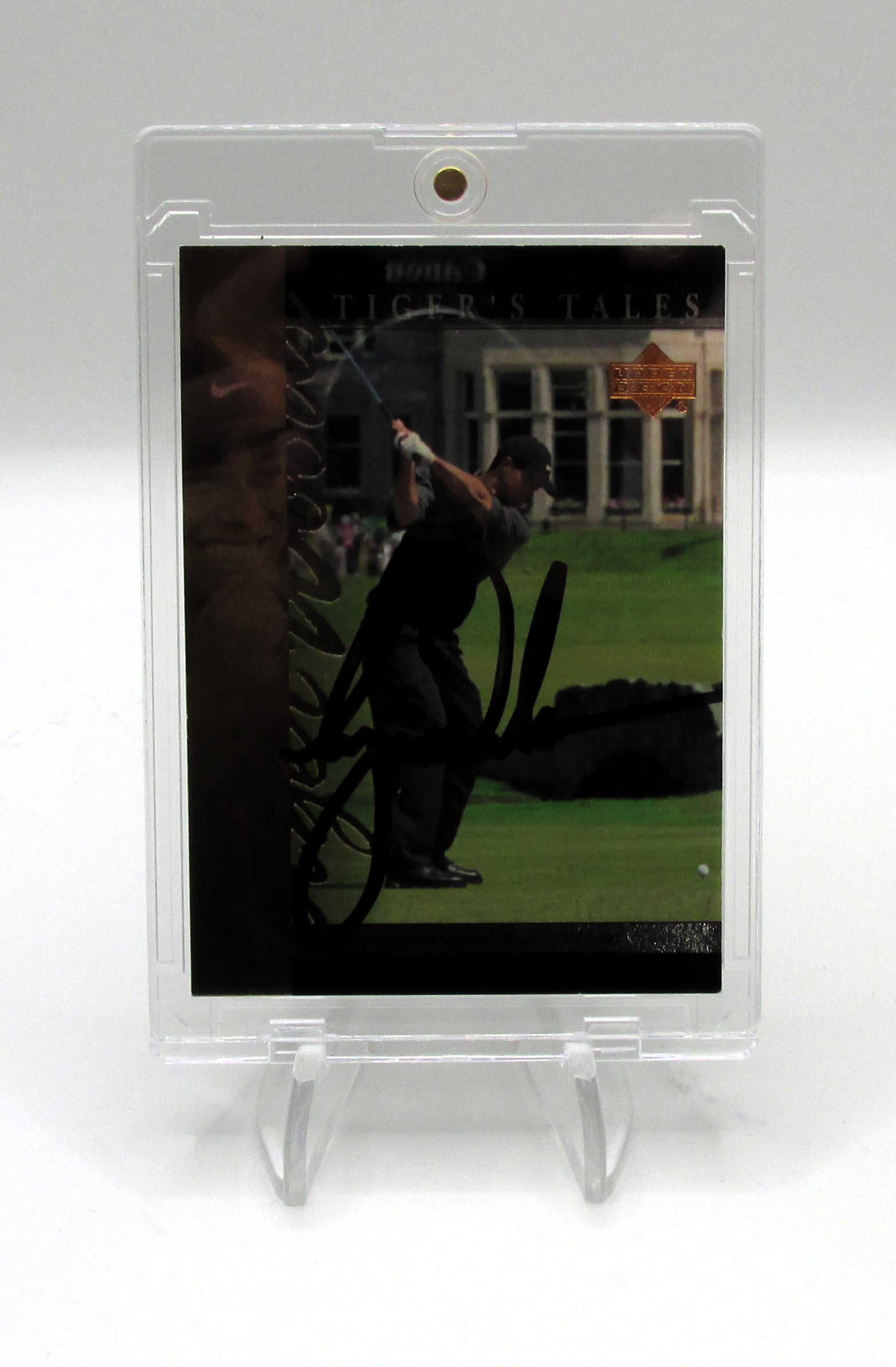 Tiger Woods Signed Card With COA (PC484953)