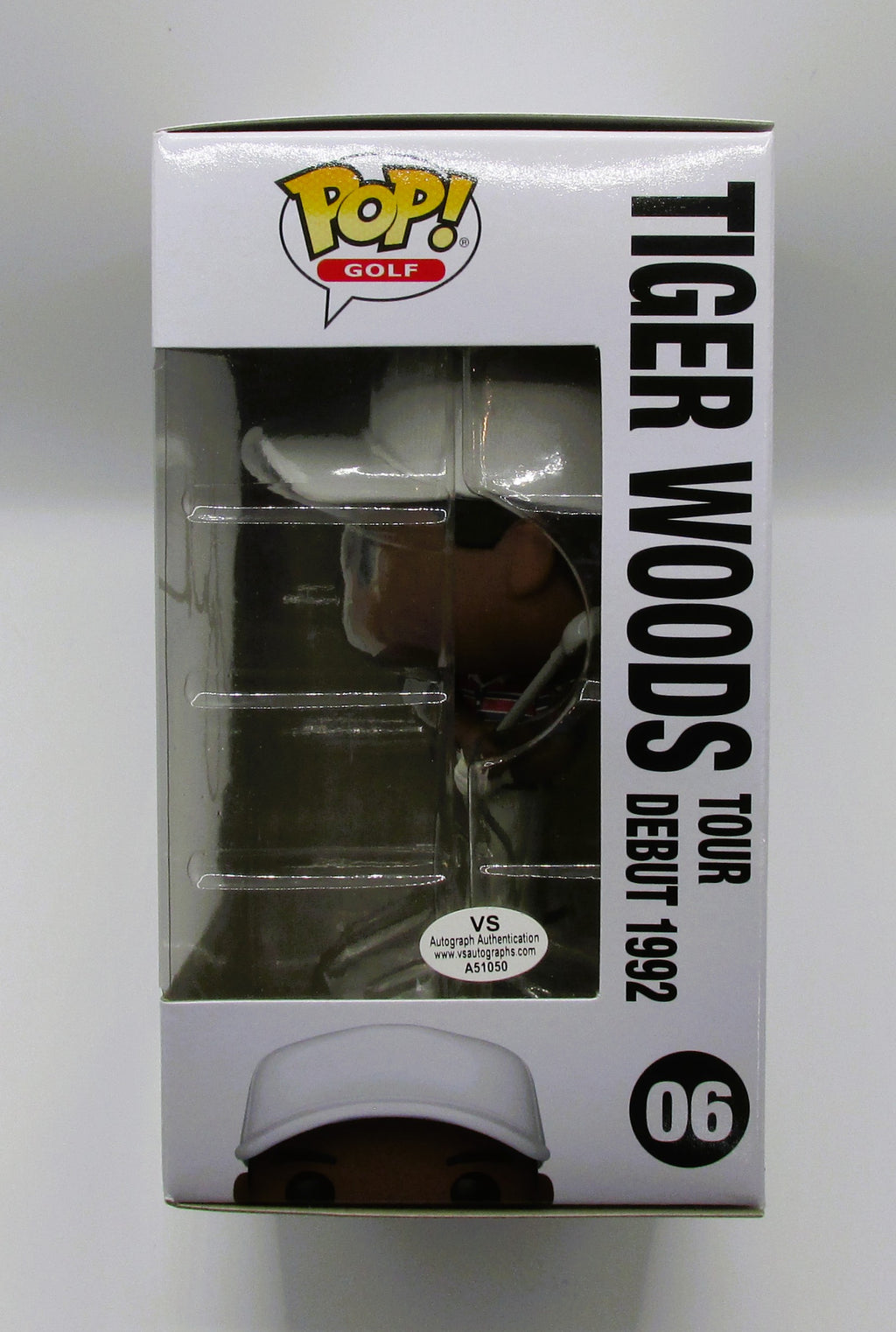 Tiger Woods Signed Funko In Case With COA (A51050)