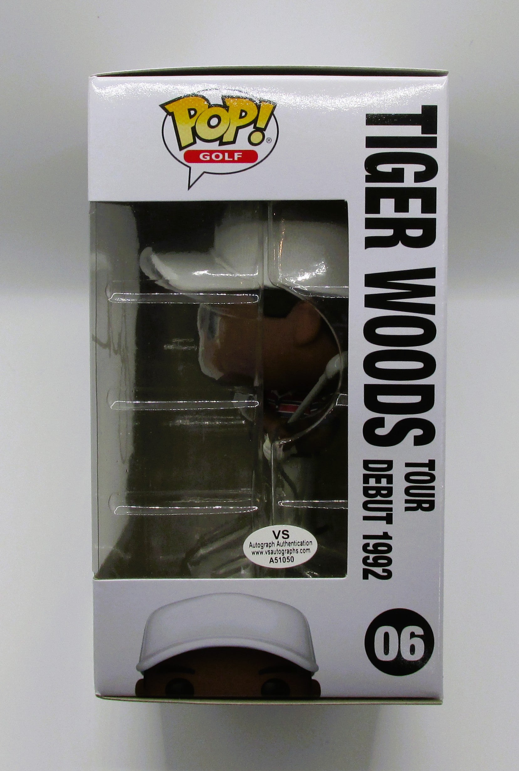 Tiger Woods Signed Funko In Case With COA (A51050)
