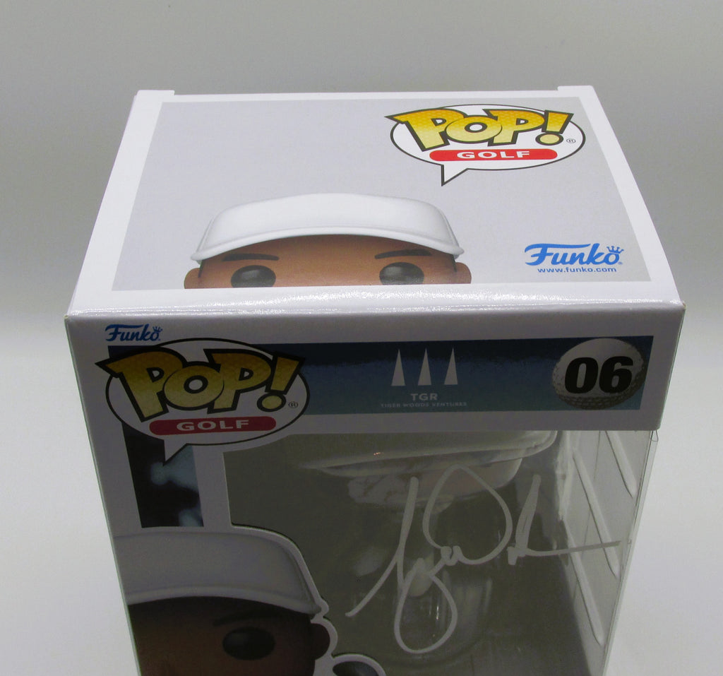Tiger Woods Signed Funko In Case With COA (A51050)