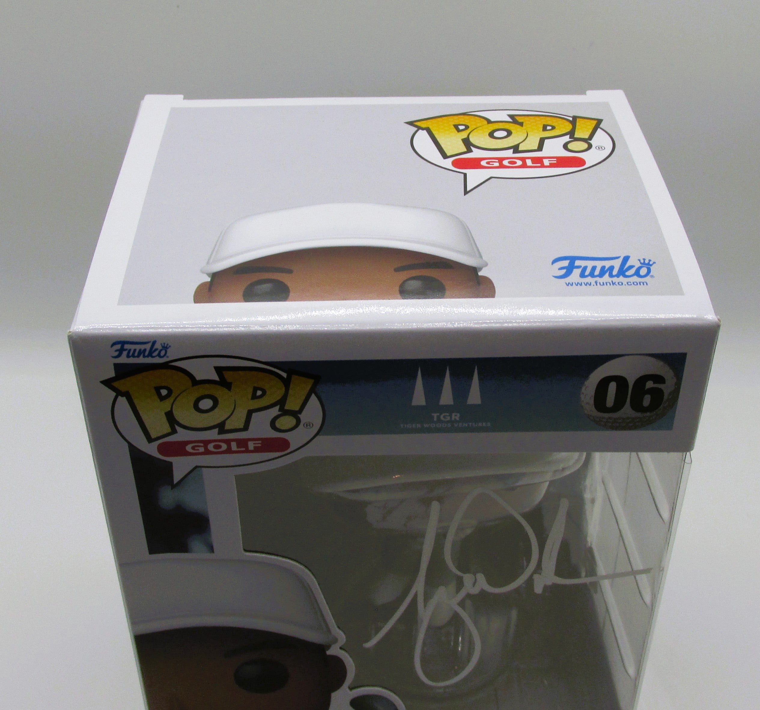 Tiger Woods Signed Funko In Case With COA (A51050)