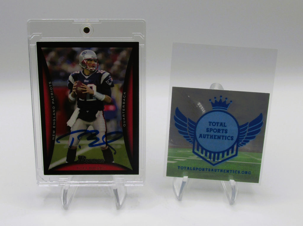 Tom Brady Signed Card With COA (1002230) (Patriots)