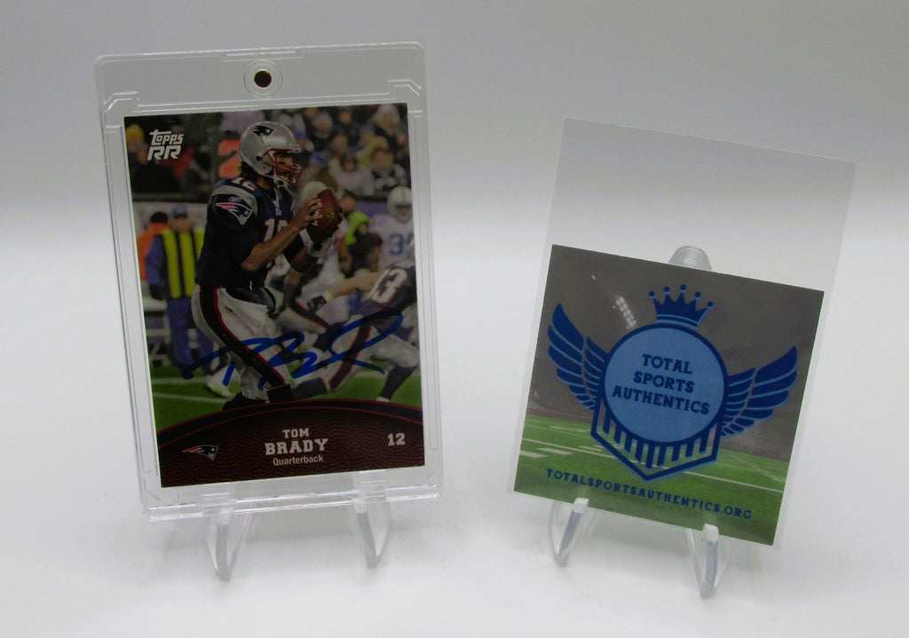 Tom Brady Signed Card With COA (1002232) (Patriots)
