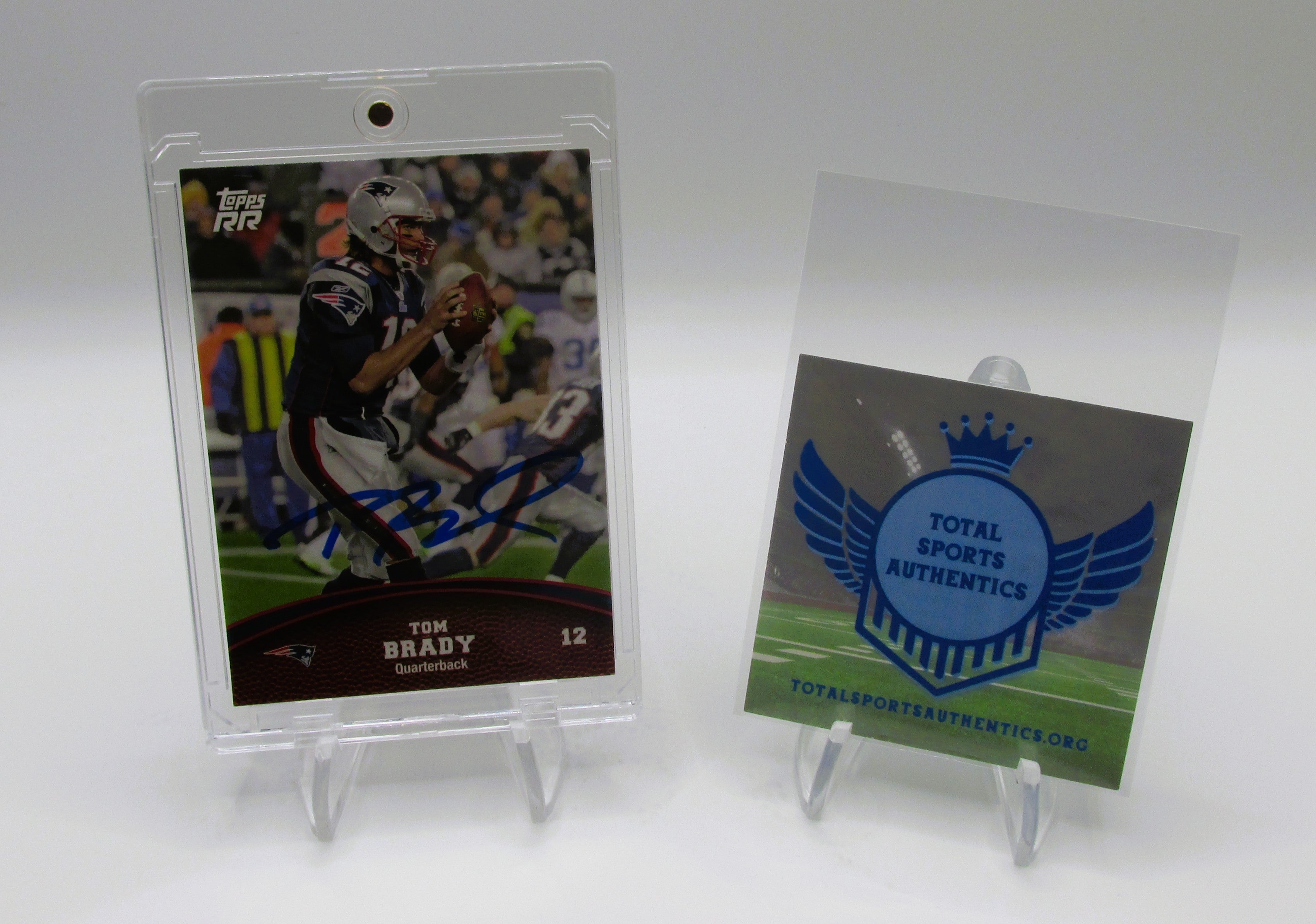 Tom Brady Signed Card With COA (1002232) (Patriots)