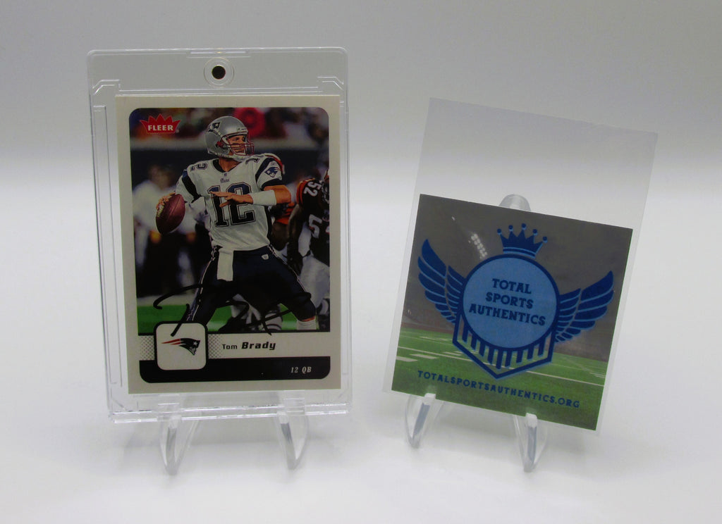 Tom Brady Signed Card With COA (1002234) (Patriots)