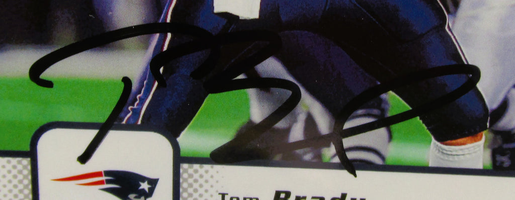 Tom Brady Signed Card With COA (1002234) (Patriots)