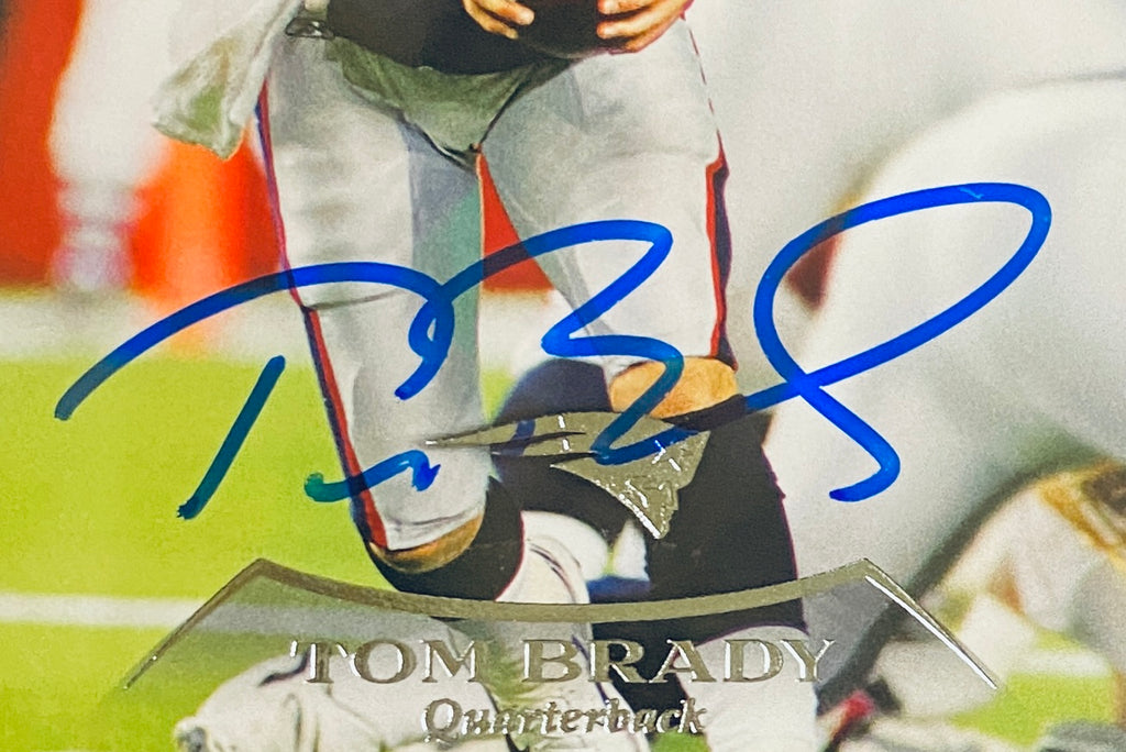 Tom Brady Signed Card With COA (1002241) (Patriots)