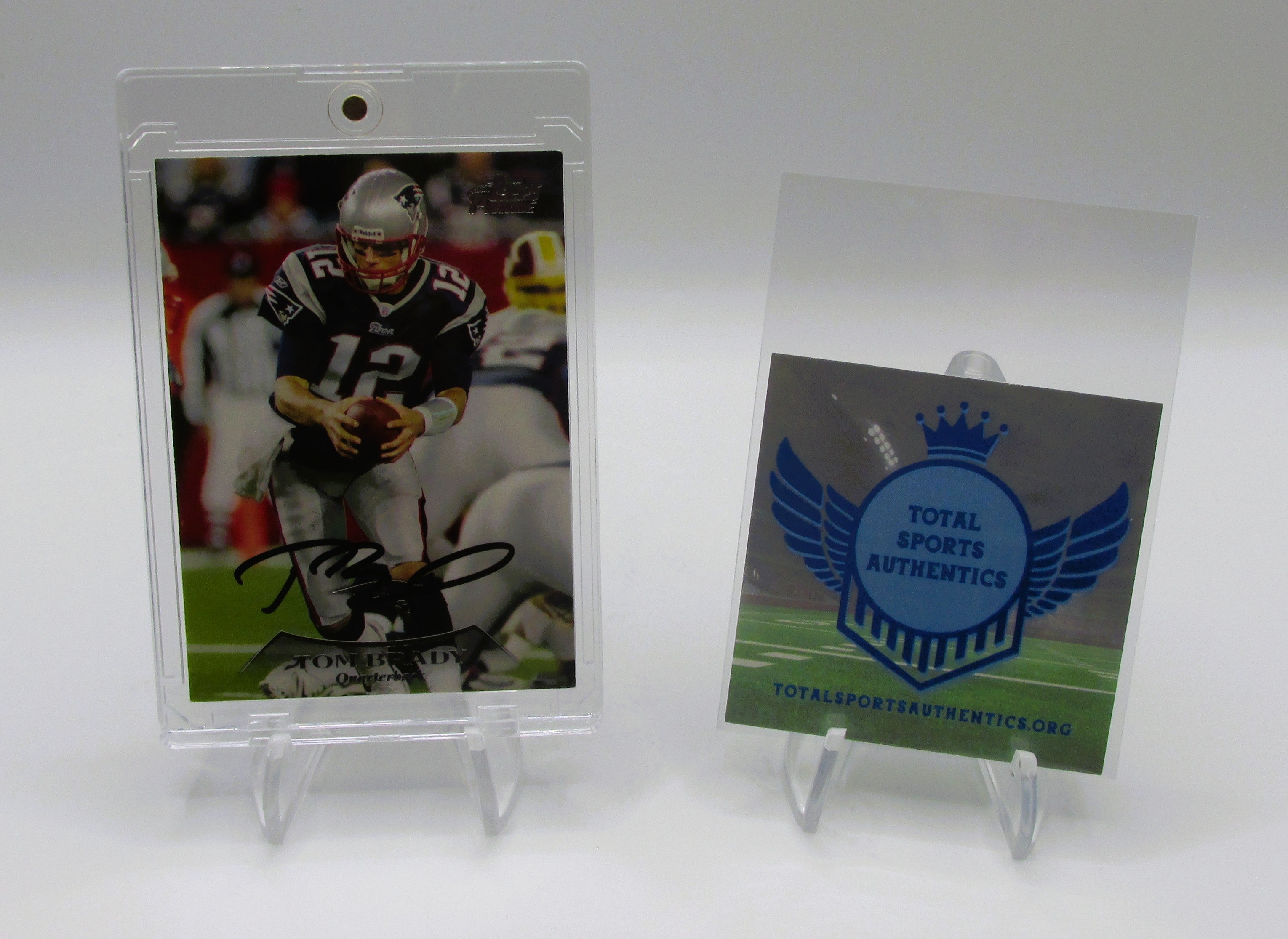 Tom Brady Signed Card With COA (1002297) (Patriots)