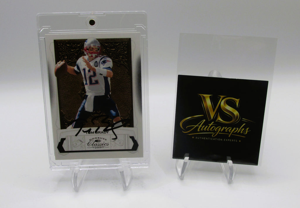 Tom Brady Signed Card With COA (A44352) (Patriots)