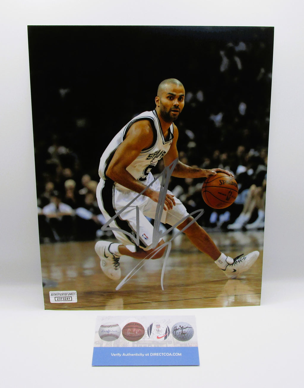Tony Parker Signed 8x10 Photo With COA (2373241) (Spurs)