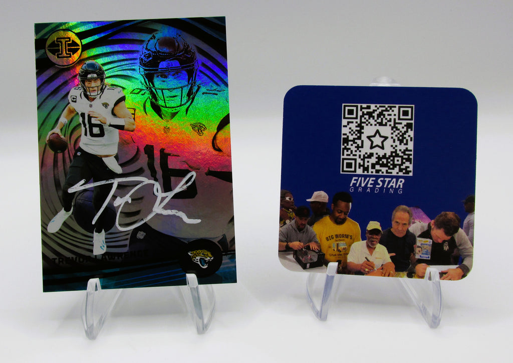 Trevor Lawrence Signed Card With COA (456884) (Jaguars)