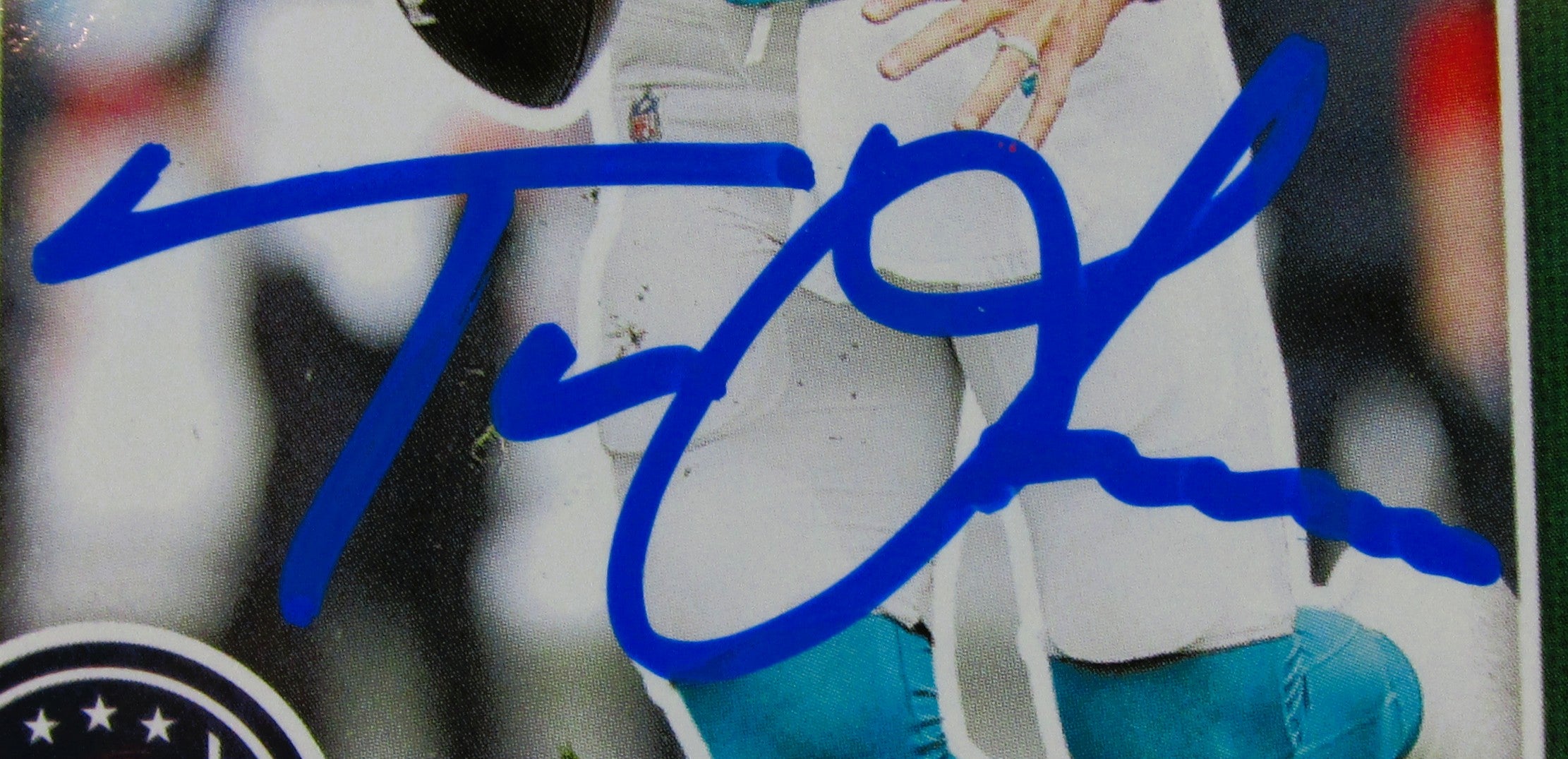 Trevor Lawrence Signed Rookie Card With COA (456892) (Jaguars)