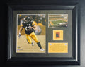 Troy Polamalu Limited Edition Framed Game Used Football and Photo (Steelers)