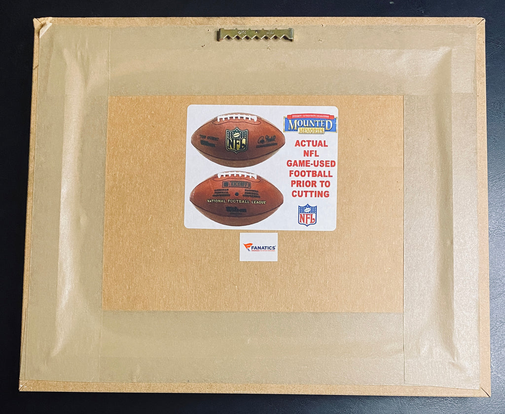 Troy Polamalu Limited Edition Framed Game Used Football and Photo (Steelers)