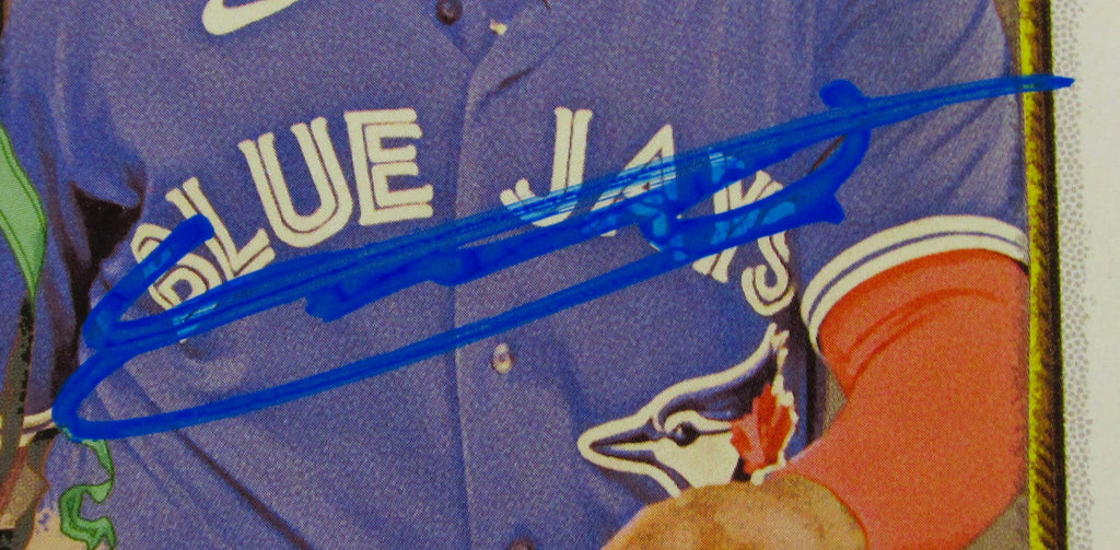 Vladimir Guerrero Jr. Signed Card With COA (456818) (Blue Jays)