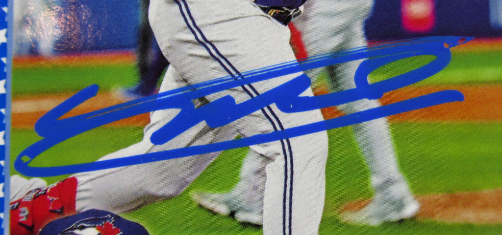 Vladimir Guerrero Jr. Signed Card With COA (456825) (Blue Jays)