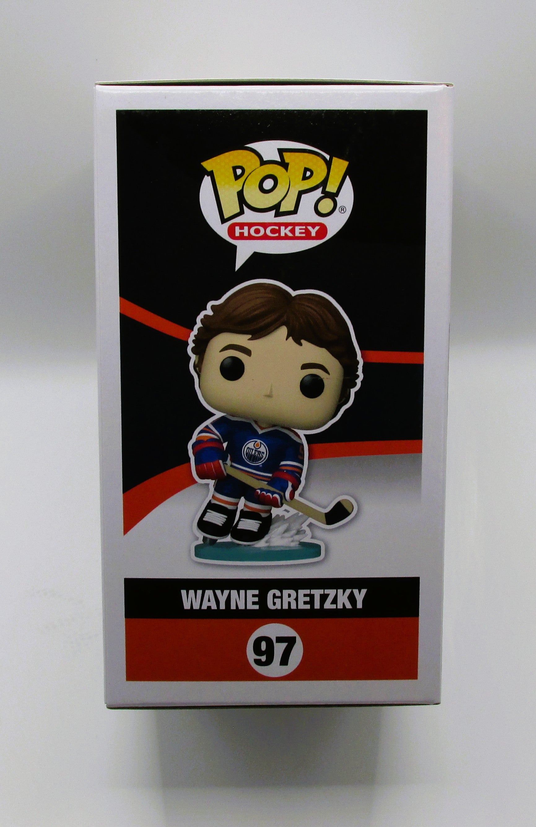 Wayne Gretzky Signed Funko In Case With COA (Oilers) - See Description re: COA