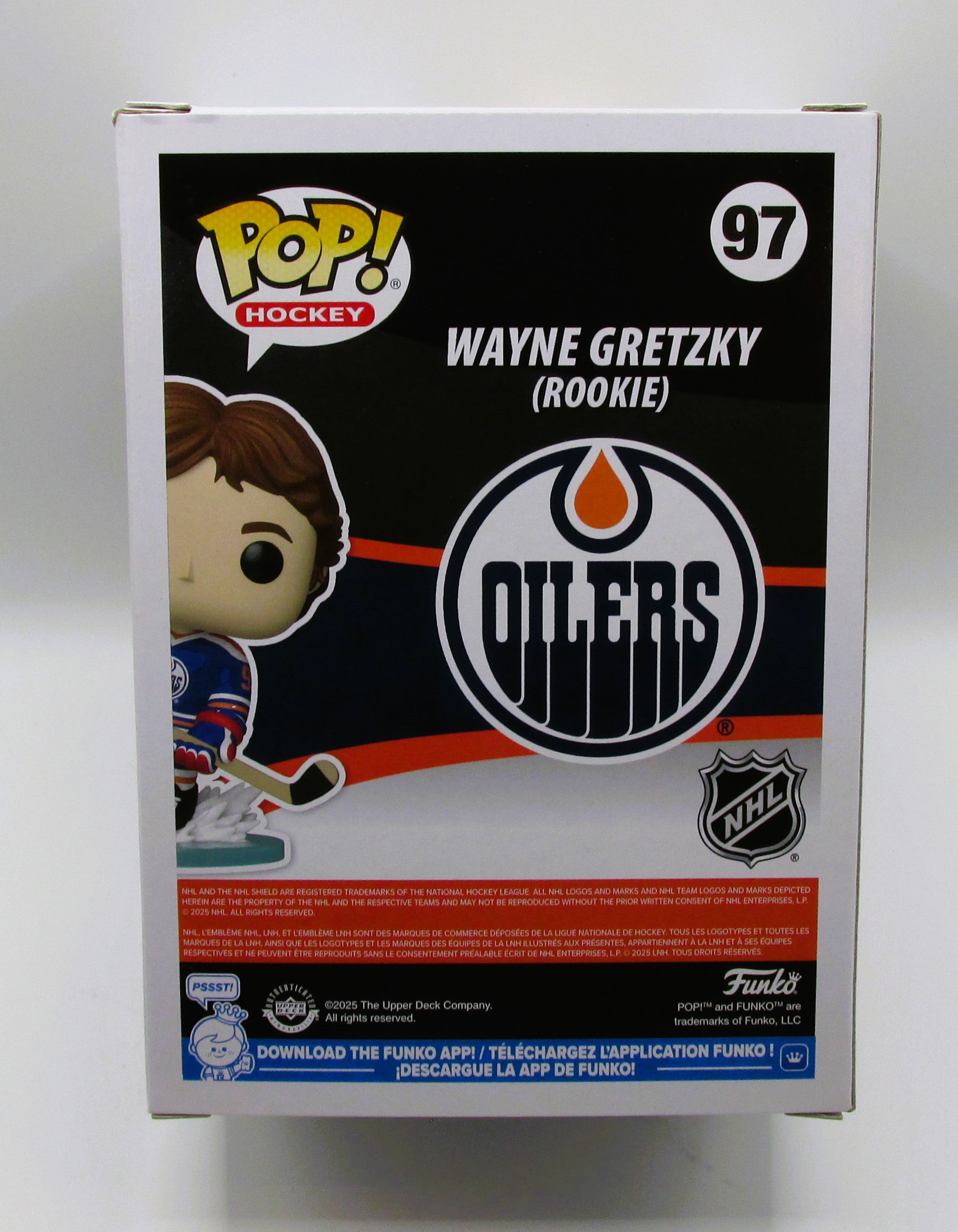 Wayne Gretzky Signed Funko In Case With COA (985996) (Oilers)