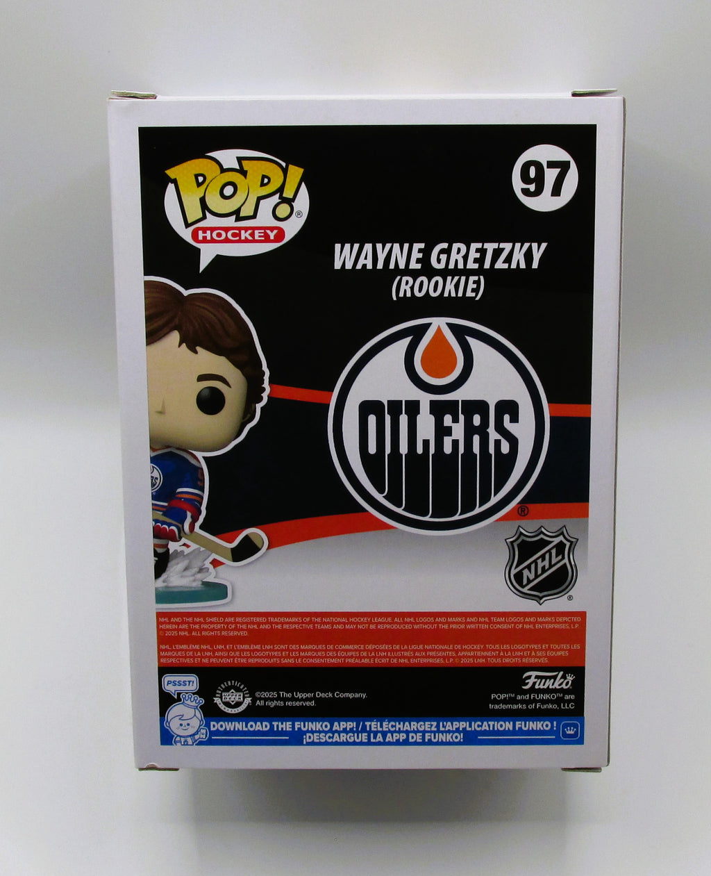Wayne Gretzky Signed Funko In Case With COA (986002) (Oilers)