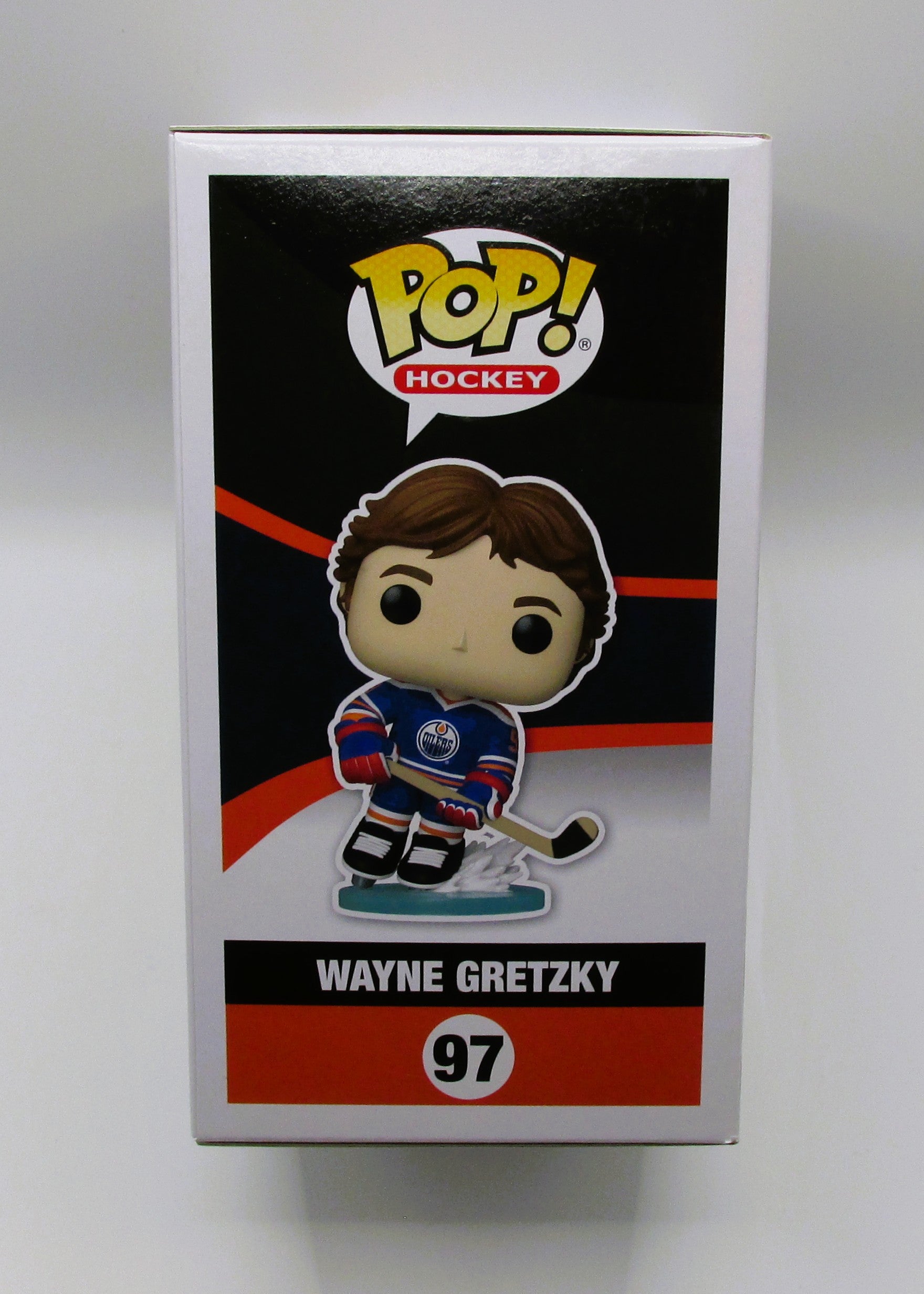 Wayne Gretzky Signed Funko In Case With COA (986002) (Oilers)