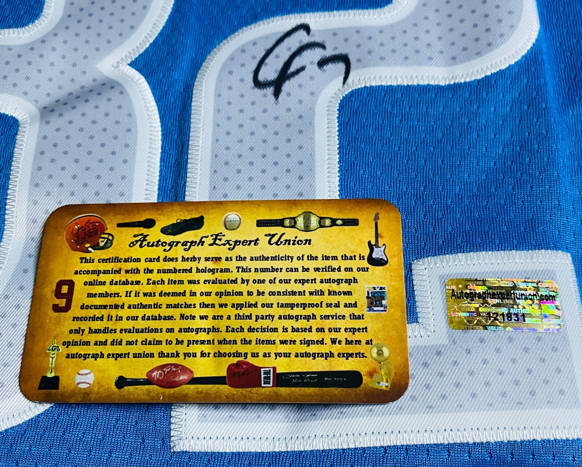 Cooper Flagg Signed Jersey With COA (121831) (Mavericks)