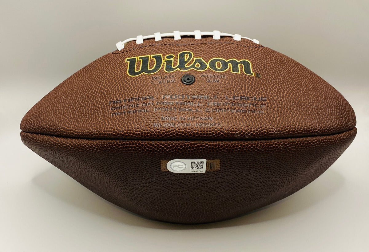 Tom Brady Signed Football With COA (PC603714)