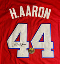 Hank Aaron Signed Jersey With COA (A54345) (Braves)