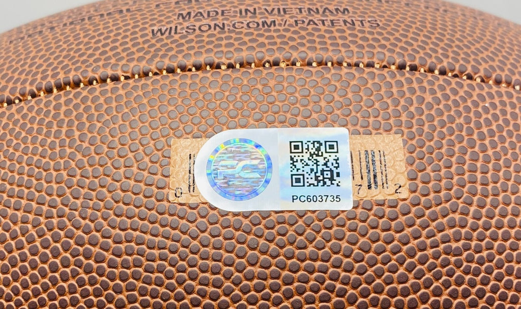 Joe Burrow Signed Football With COA (PC603735) (Bengals)