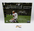 Y.A. Tittle Signed 8x10 Photo With COA (PC485208) (Giants)