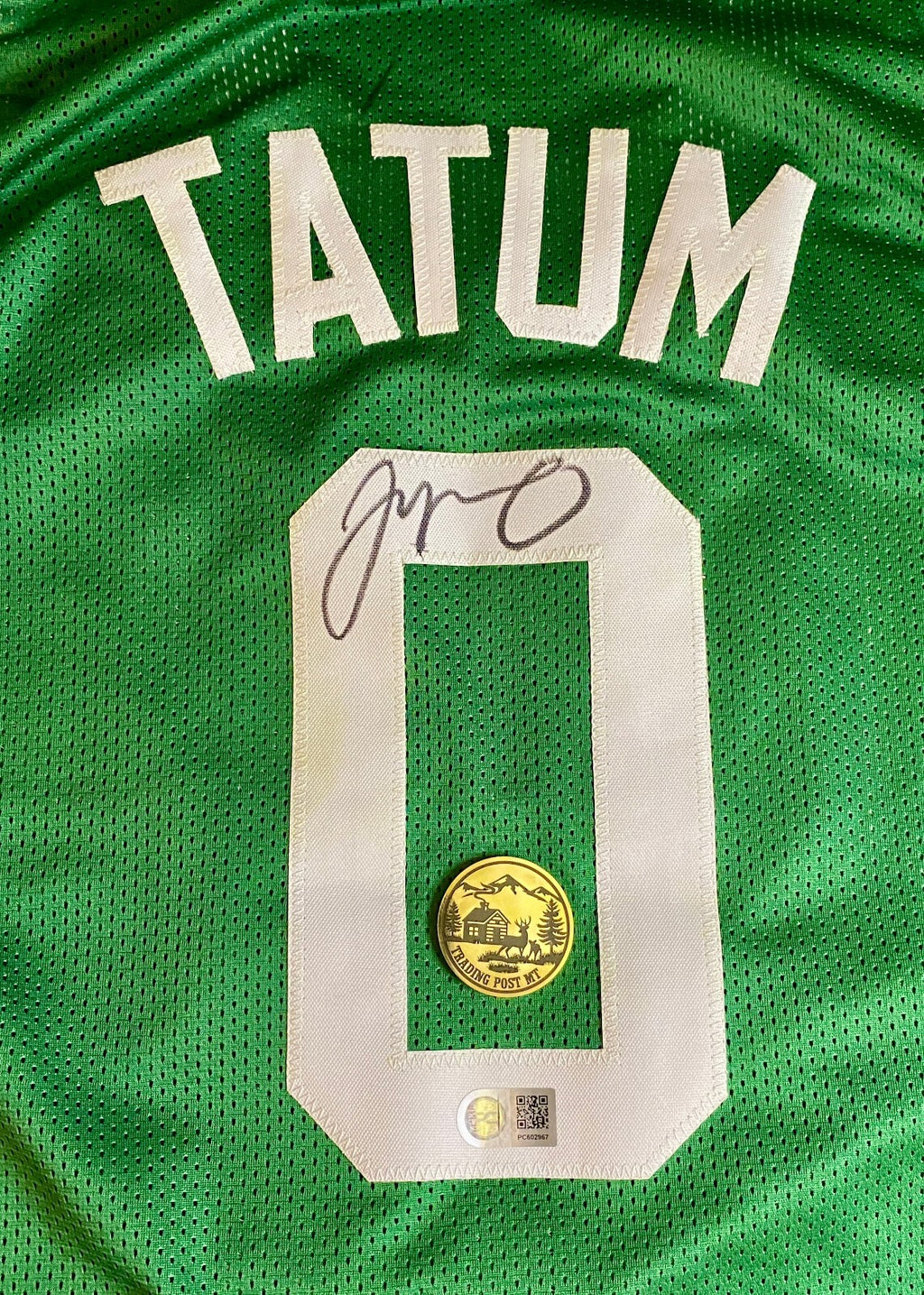 Jayson Tatum Signed Jersey With COA (PC602967) (Celtics)