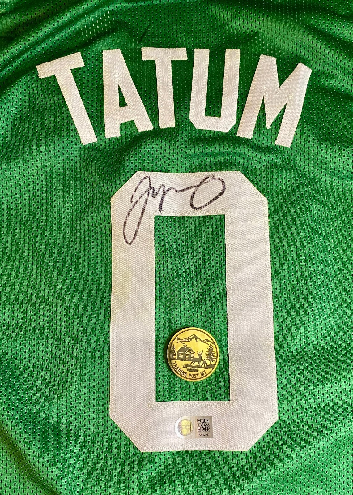 Jayson Tatum Signed Jersey With COA (PC602967) (Celtics)