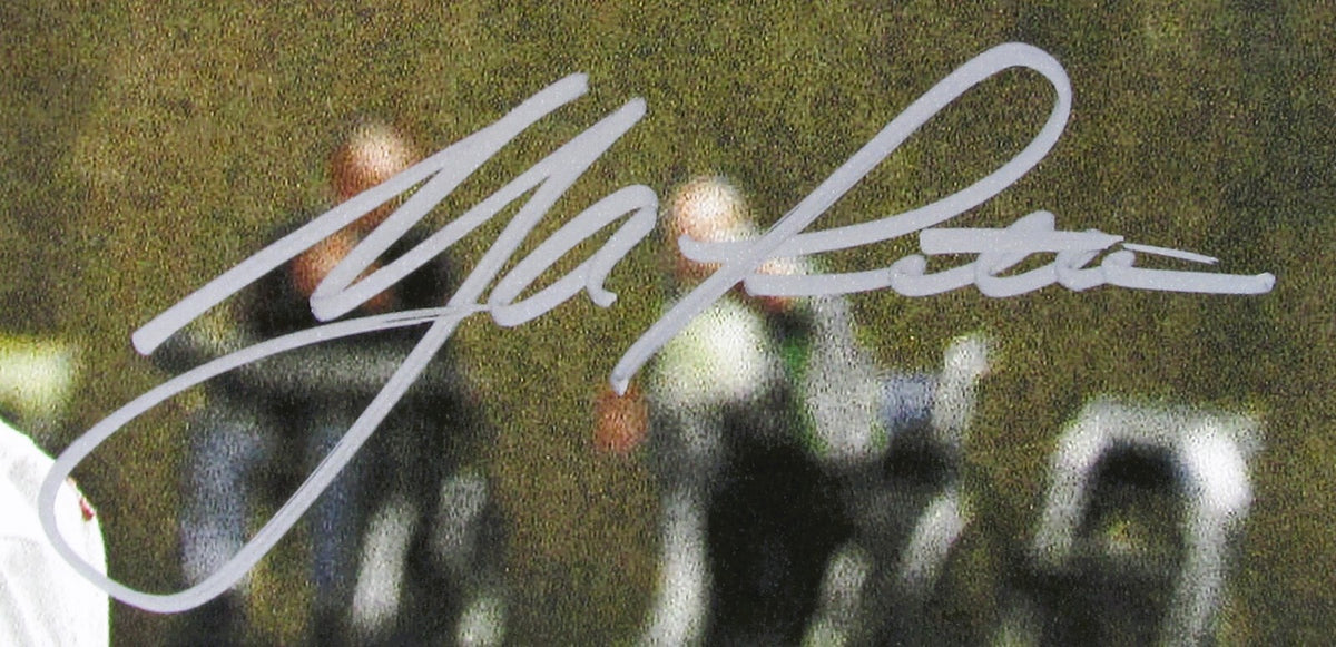 Y.A. Tittle Signed 8x10 Photo With COA (PC485208) (Giants)